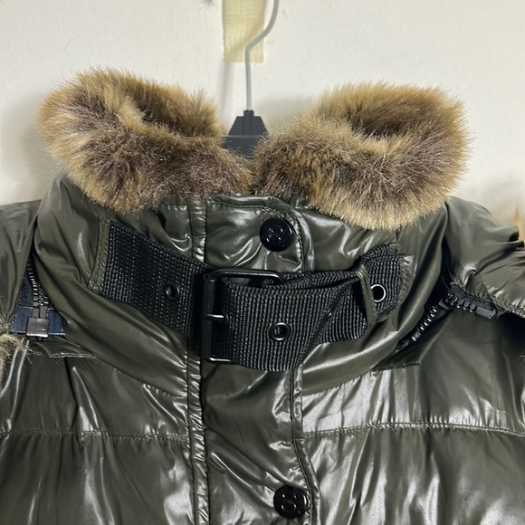 S13 Chelsea Down Puffer Jacket Green Size S - Picture 3 of 12